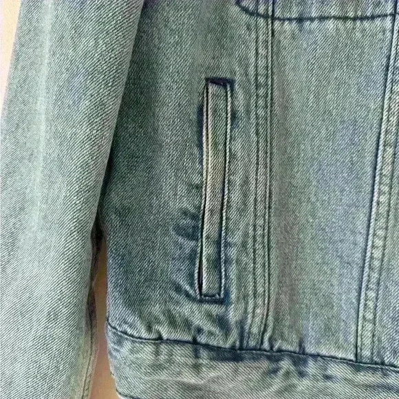 Rebecca‎ Minkoff Verona Denim Jacket Size M - Picture 6 of 7